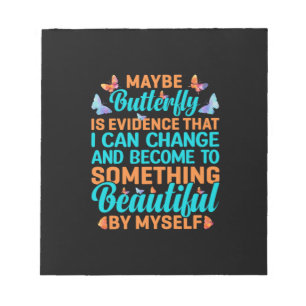 Butterfly-Geschenk Vielleicht Butterfly Notizblock
