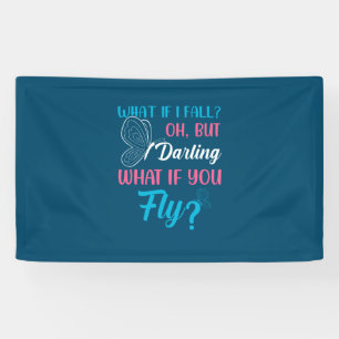 Butterfly-Geschenk   Was ist, wenn Sie fliegen? Banner