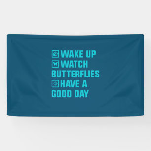 Butterfly-Geschenk Weck Was Schmetterling Banner