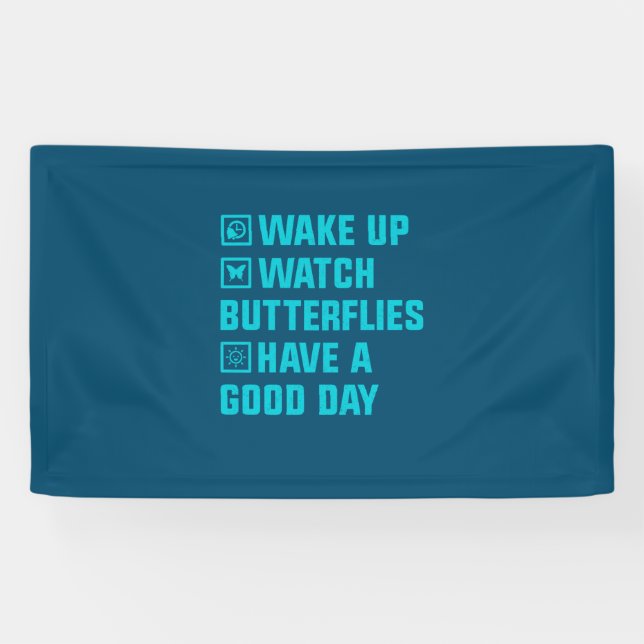 Butterfly-Geschenk | Weck Was Schmetterling Banner (Horizontal)