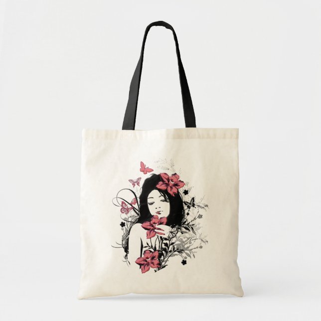 Butterfly Girl 3 Bag Tragetasche (Vorne)