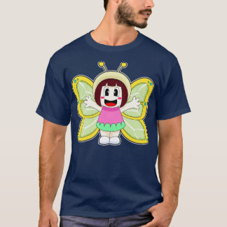 Butterfly Girl Costume T-Shirt