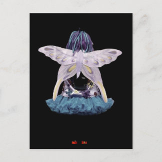 Butterfly Girl Postkarte