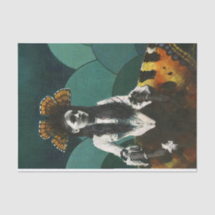 Butterfly Girl Tissue Paper Seidenpapier