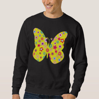 Butterfly Girl Who Lieben Schmetterlinge Niedliche Sweatshirt