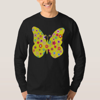 Butterfly Girl Who Lieben Schmetterlinge Niedliche T-Shirt