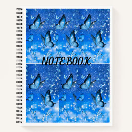 Butterfly Go Spiral Notebook Notizbuch