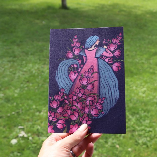 Butterfly Goddess Card Karte (Von Creator hochgeladen)