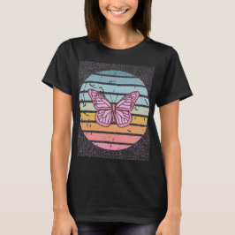 "Butterfly" Grafischer T - Shirt | Stilvoll