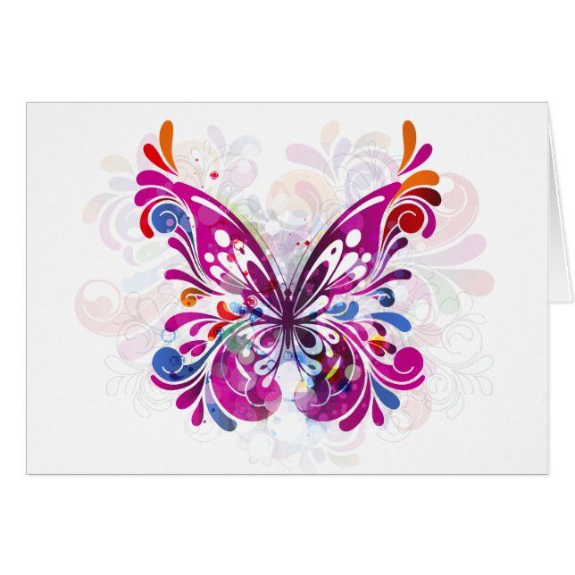 Butterfly Grunge (Vorderseite (Horizontal))