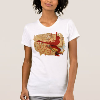 butterfly_grunge Eis-Skaten-T-Shirt T-Shirt