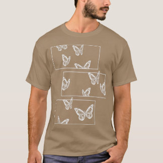 Butterfly Grunge Fairycore Aesthetic Goth  T-Shirt