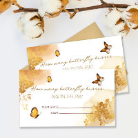 Butterfly Guess Wie viele Butterfly Kisses