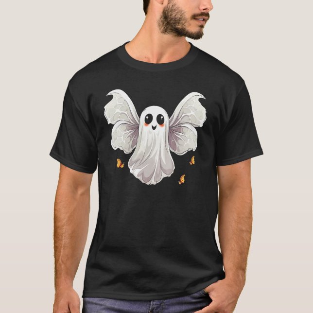 Butterfly Halloween Trick Or Treat Butterflies Ins T-Shirt (Vorderseite)