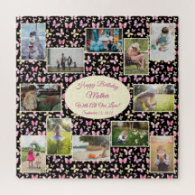 Butterfly Happy Geburtstag Mutter Foto Collage
