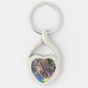 Butterfly Heart Keychain Schlüsselanhänger