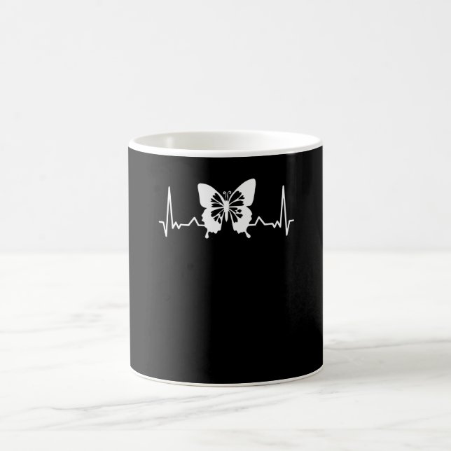 Butterfly Heartbeat Kaffeetasse (Mittel)