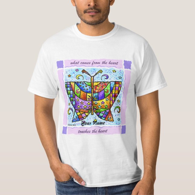 Butterfly Hearts T-Shirt (Vorderseite)
