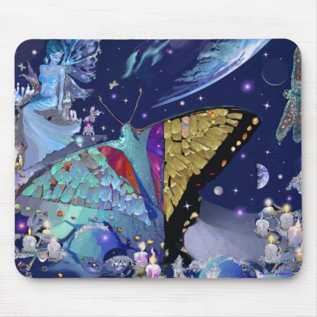 Butterfly Heaven Mousepad (Vorne)