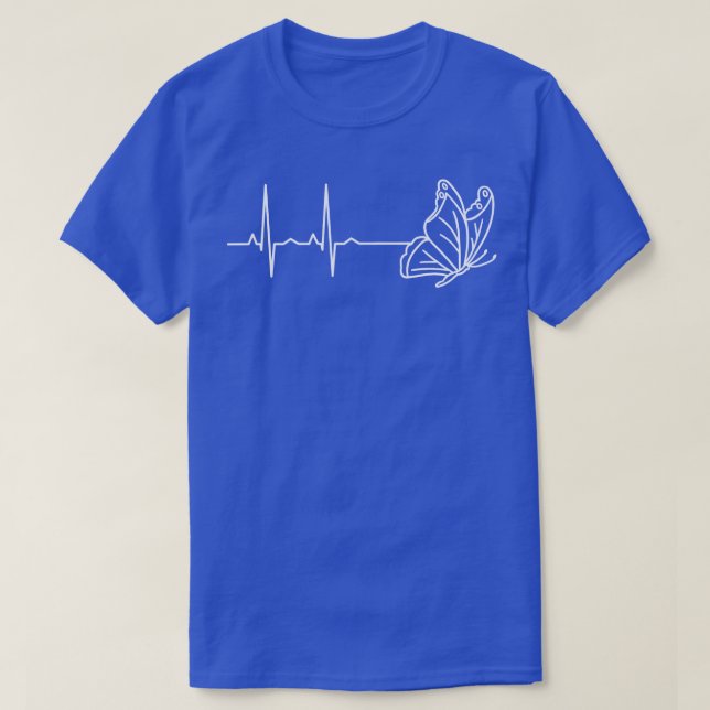 Butterfly-Herzschlag 1 T-Shirt (Design vorne)