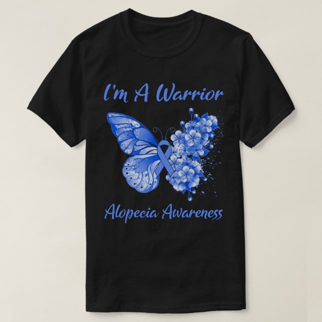 Butterfly Hope For A Cure Hydrocephalus Awareness T-Shirt (Design vorne)
