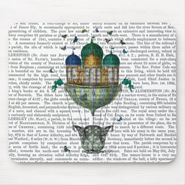 Butterfly House Mousepad (Vorne)