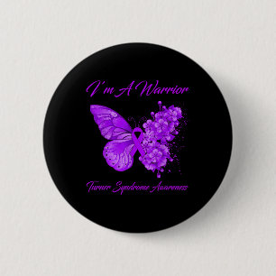 Butterfly I bin ein Krieger-Turner-Syndrom Button