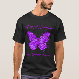 Butterfly I bin ein Überlebender Turner Syndrome A T-Shirt
