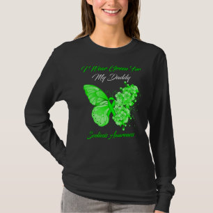 Butterfly Ich trage Grün für meine Daddy Scoliose T-Shirt