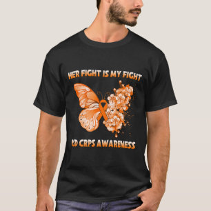 Butterfly ihr Kampf ist mein Kampf Rsd Crps Bewuss T-Shirt