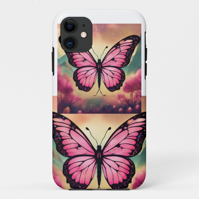 Butterfly iPhone Cover (Rückseite)