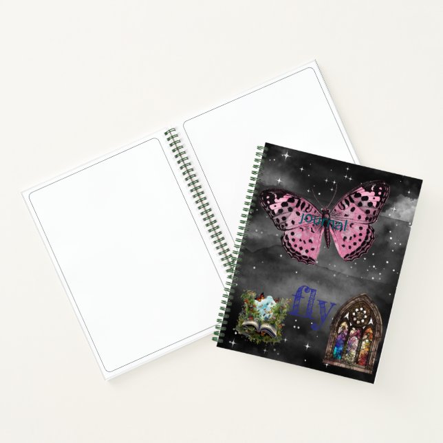 Butterfly Journal Notizbuch (Innenseite)