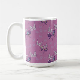 Butterfly Joy Classic Tasse (Lila)