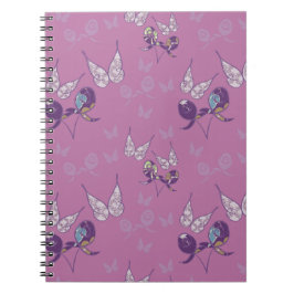 Butterfly Joy Spiral-Bound Notebook (Lila) Notizblock