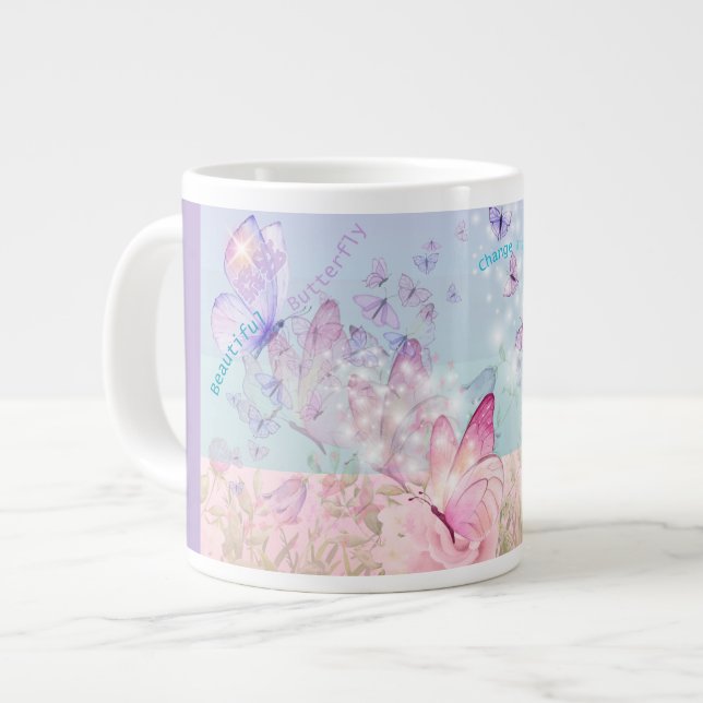  Butterfly  Jumbo-Tasse (Vorderseite Links)
