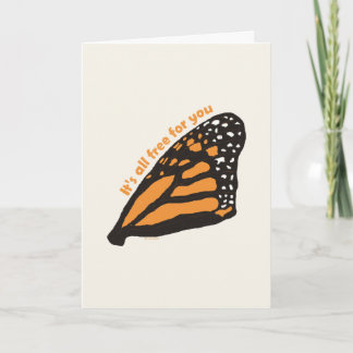 Butterfly Karte
