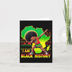 Butterfly Kid Girl I Am Black History Montag Afrik Karte