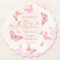 Butterfly Kisses and Baby Wish Girl Baby Shower
