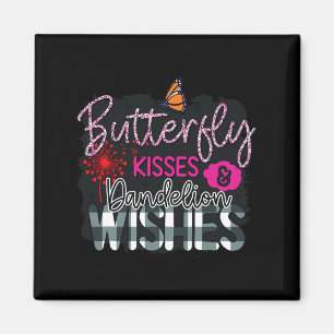 Butterfly Kisses and Dandelion wünscht Frühjahrsga Magnet