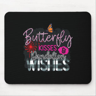 Butterfly Kisses and Dandelion wünscht Frühjahrsga Mousepad