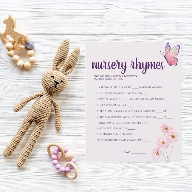 Butterfly Kisses Baby Kinderzimmer Rhymes Game | P (Von Creator hochgeladen)