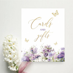 Butterfly kisses cards Geschenke Blume Babydusche Poster