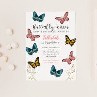Butterfly Kisses Girls Geburtstagsparty