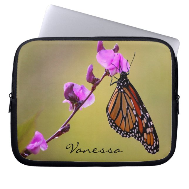 Butterfly Kisses Laptop Sleeve (Vorderseite)