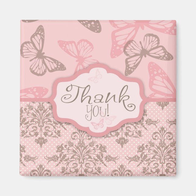 Butterfly Kisses Petal TY Magnet 2 (Vorne)