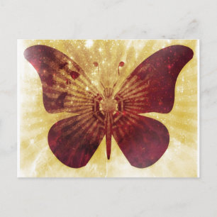 Butterfly Kisses Postcard Postkarte