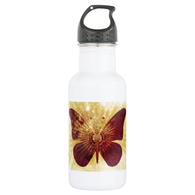 Butterfly Kisses Trinkflasche (Vorderseite)