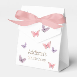 Butterfly Kisses und Birthday wünscht Geburtstag Geschenkschachtel