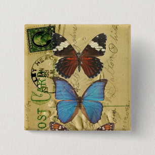 Butterfly-Kollektion Button