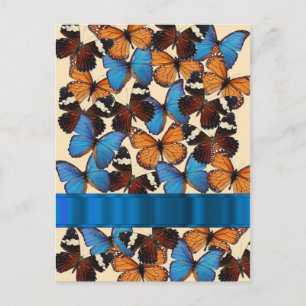 Butterfly-Kollektion Postkarte